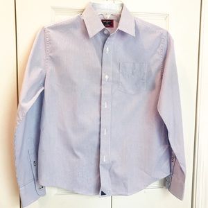 UntuckIt pinstripe boys shirt